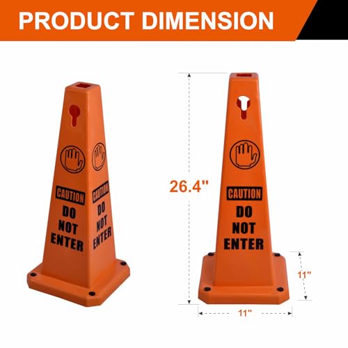 26.5" Caution Cones