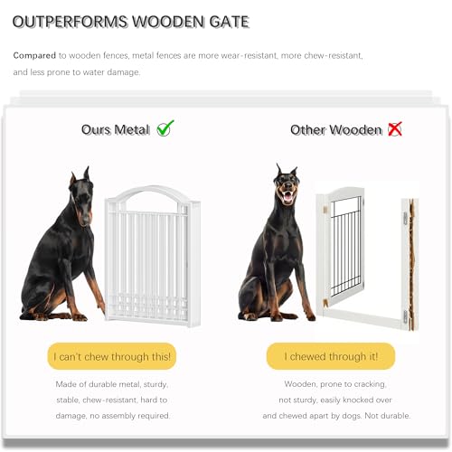 Metal No Drilling Expandable Dog Gate