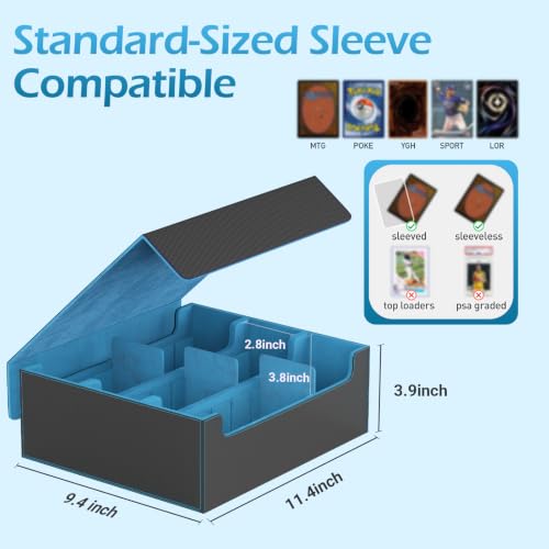 4 Row【3200+】 Trading Card Storage Box