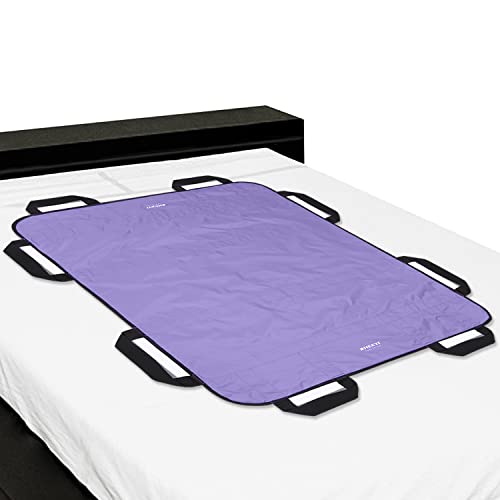 Multipurpose 48" x 40" Positioning Bed Pad with Reinforced Handles