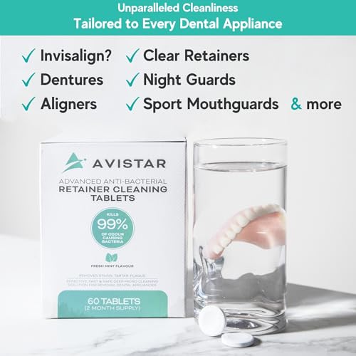 Retainer & Denture Cleaner Tablets