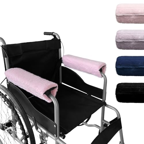 Wheelchair Armrest Pads Covers Fuzzy Desk Chair Arm Pads Soft