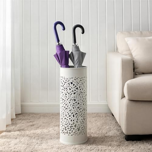 21 inch Copper Lace Heavy Duty Metal Umbrella Stand