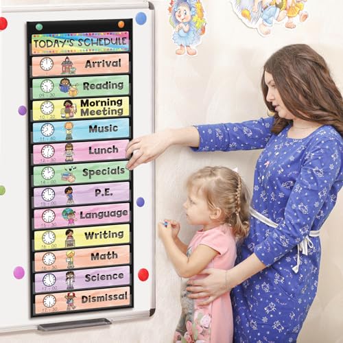 Daily Schedule Pocket Chart for Toddlers