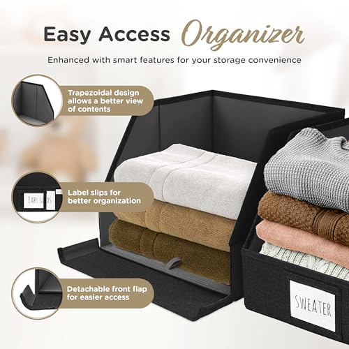 Trapezoid Closet Bins
