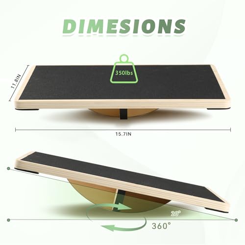 Professional Wooden Balance Board for Adults