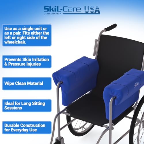 EZ On Arm Trough for Wheelchair with Lateral Arm Support