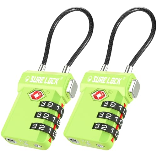 3 Digit TSA Approved Luggage Locks