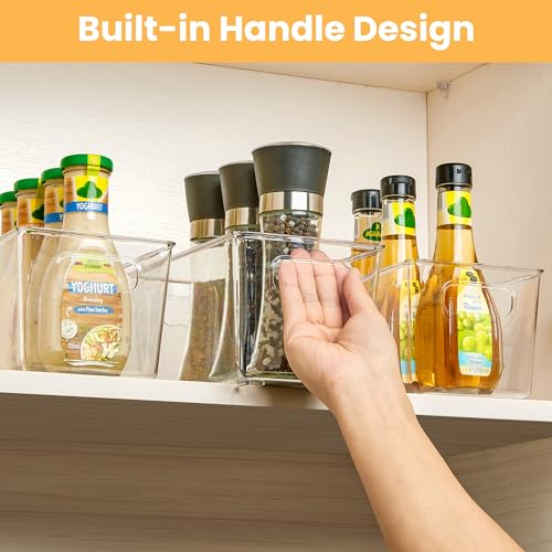 Clear Plastic Storage Bins