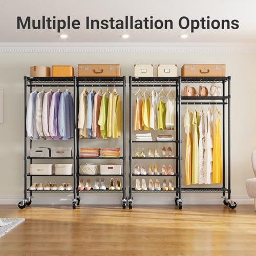 R4 Rolling Clothing Rack