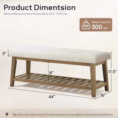 Entryway Shoe Bench