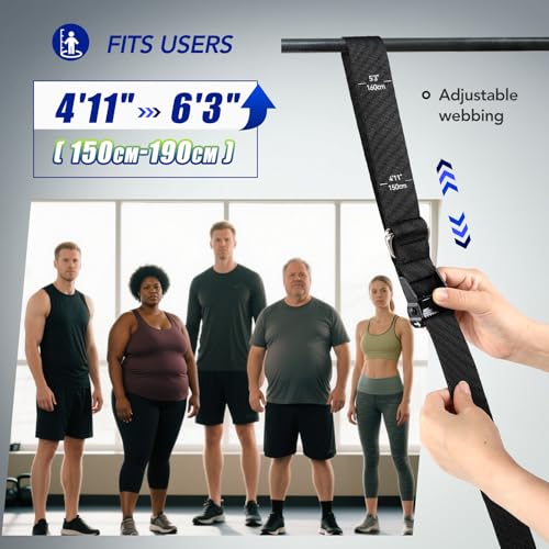 Pull Up Assistance Bands with Foot Support Pedal
