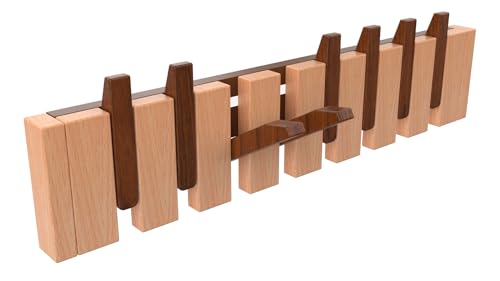 Wall Mounted Piano Key Hanger