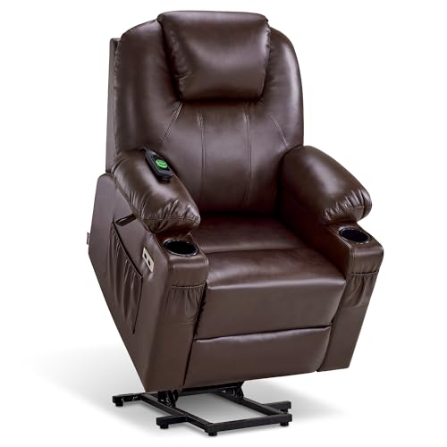 Electric Power Lift Recliner Chair Sofa with Massage and Heat for Elderly