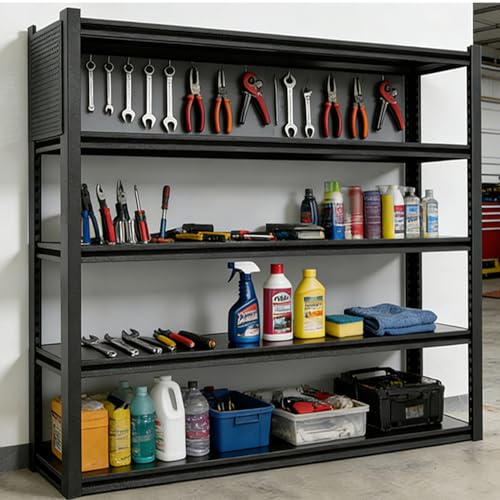 Heavy Duty Garage Shelving Units 72"H48"W24"D