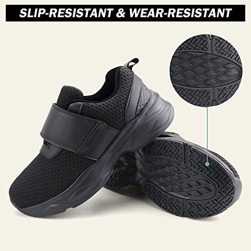 Women Diabetic Shoes with Adjustable Closure Orthopedic Walking Shoes for Edema Plantar Fasciitis Bunions Arthritis Swollen Feet