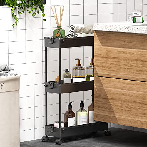Slim Rolling Storage Cart