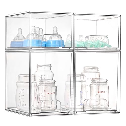Stackable Storage Drawers Set