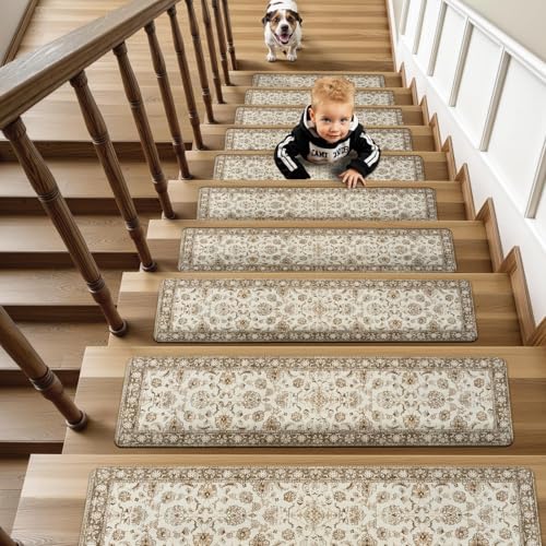 Stair Treads Non Slip Retro