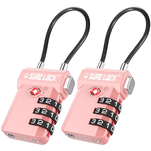 3 Digit TSA Approved Luggage Locks