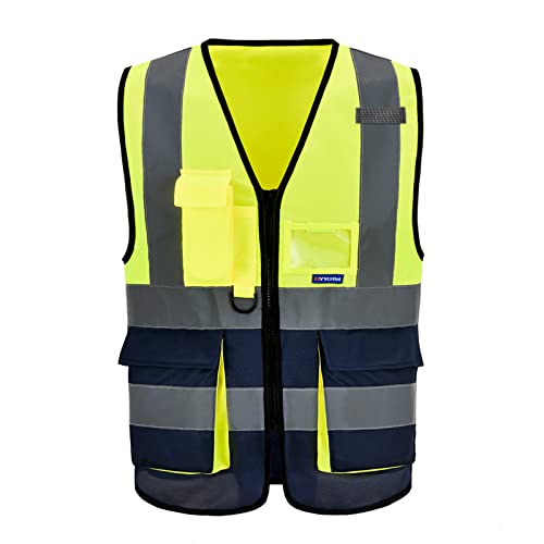 21 colors High Visibility Reflective Work Safety Vest XS