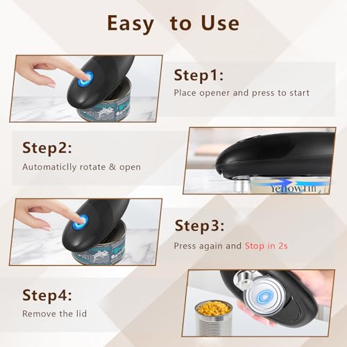 Electric Can Opener Smooth Edge