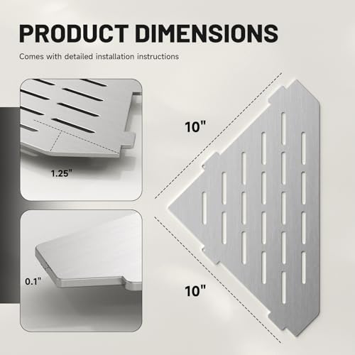Corner Shower Shelf Modern Sturdy Shower Caddy