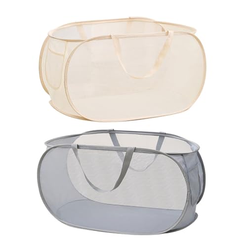 4 Pcs Mesh Popup Laundry Hamper