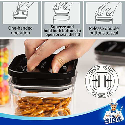 4 Pack Airtight Food Storage Container Set