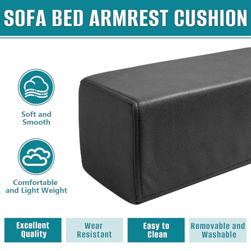 2PCS Sofa Bed Armrest Cushion