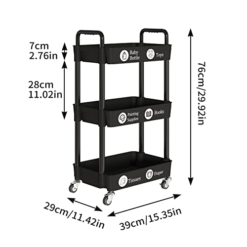 5 Tier Storage Cart