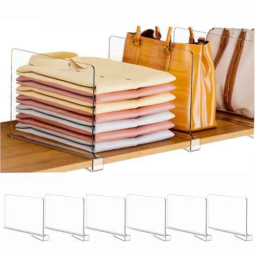Shelf Dividers Purse Organizer for Closet