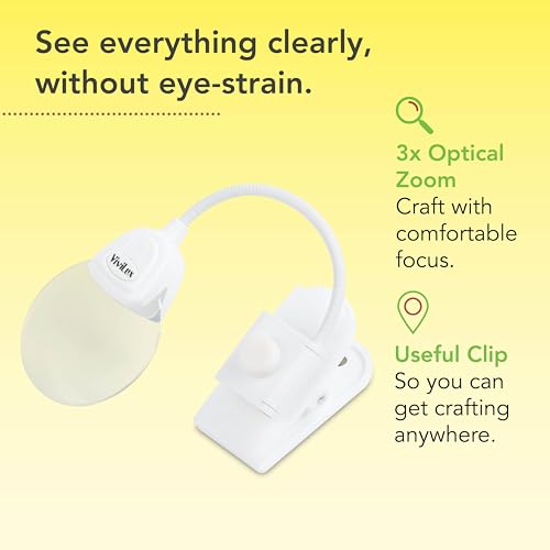 LED Craft Light with 3X Magnifier