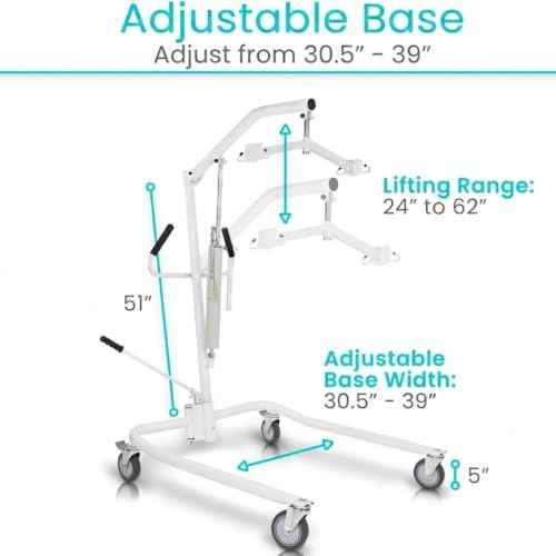 Lightweight Hydraulic Patient Lift