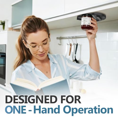Mount on Cabinet Jar Opener for Weak Hands