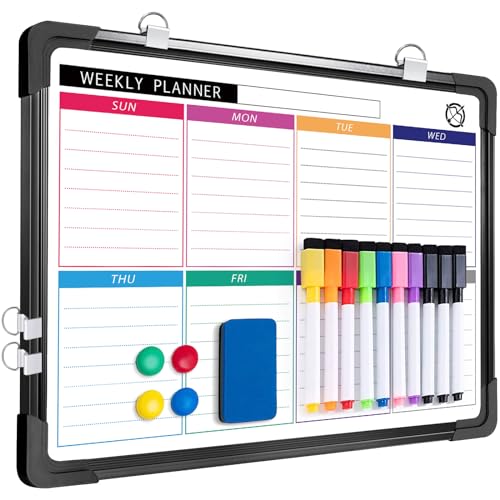 Small Dry Erase Board for Wall with Calendar