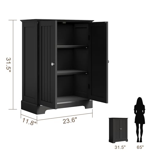 Modern Bathroom Floor Storage Cabinet
