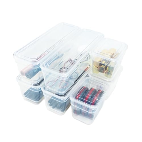 Plastic Storage Bins with Lids