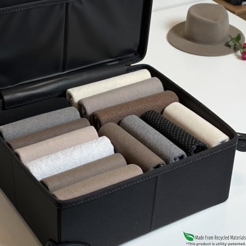 PLIIO 7 Pack Medium Filers Foldable Clothes Organizer Durable TShirt Folder