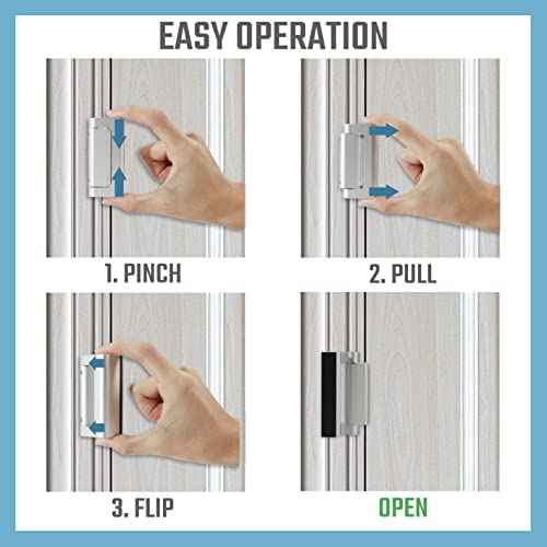 Home Security Door Reinforcement Lock