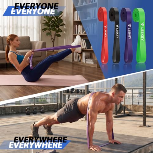 Resistance Bands Set for Pull Up Assistance & Exercise