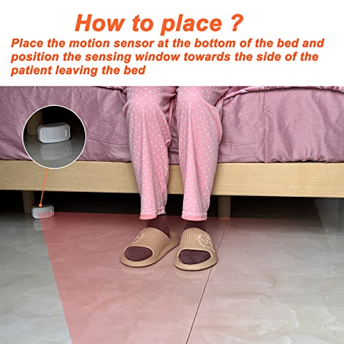 Updated Professional Bed Sensor Alarm and Fall Prevention for Elderly