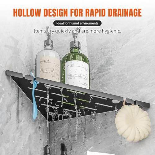 Heavy Duty Triangular Corner Shower Shelf