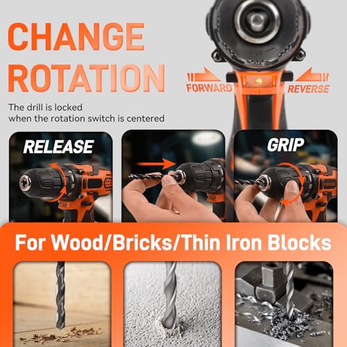 20V Cordless Drill Power Set