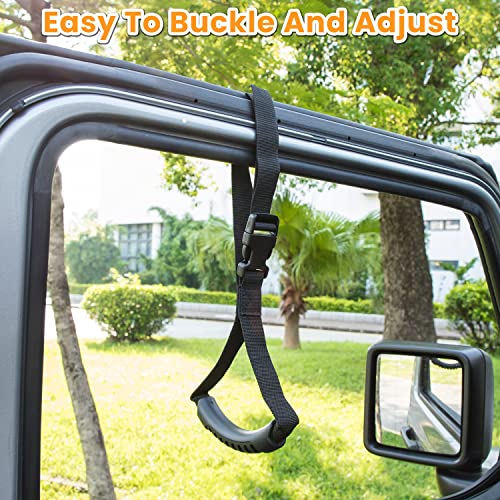 Auto Cane Car Grab Handle Adjustable Standing Aid Safety Vehicle Support Portable Nylon Grip Car Assist Device