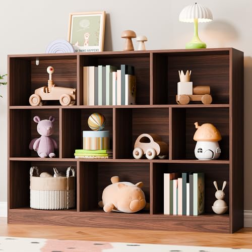 Brown Bookshelf