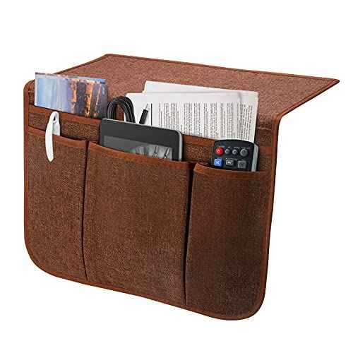 Bedside Caddy Remote Control Holder Storage Organizer