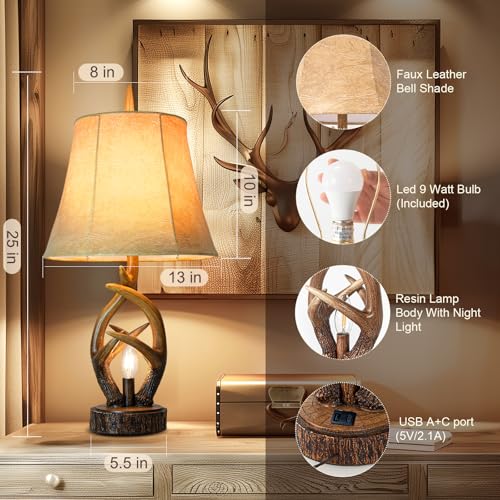 Antler Table Lamp Series