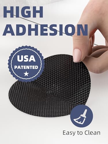 Round Non Slip Bathtub Stickers with Scraper