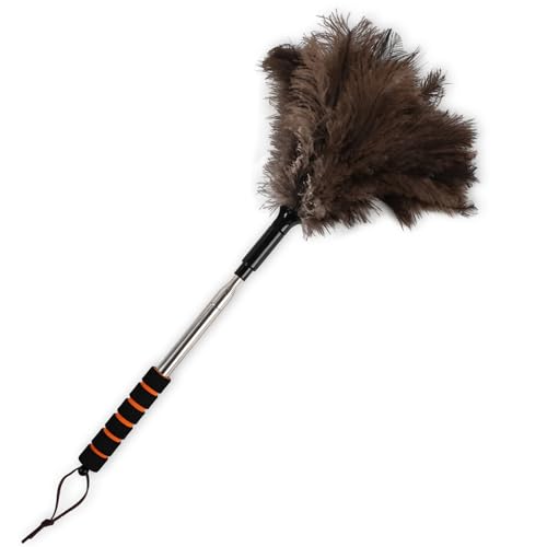 Extendable Lambswool Duster with Bendable Anti